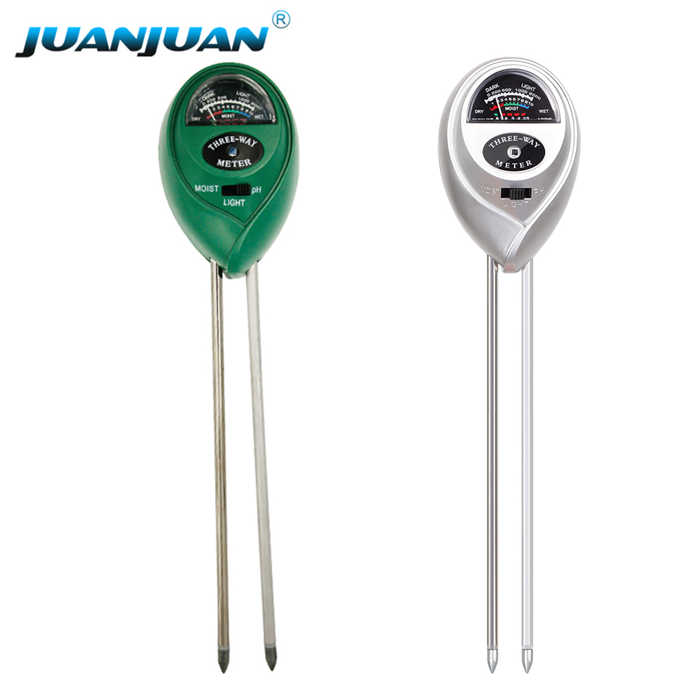 Soil Ph Meter 3 In 1 Moisture Sunlight - Função portátil do testador de solo