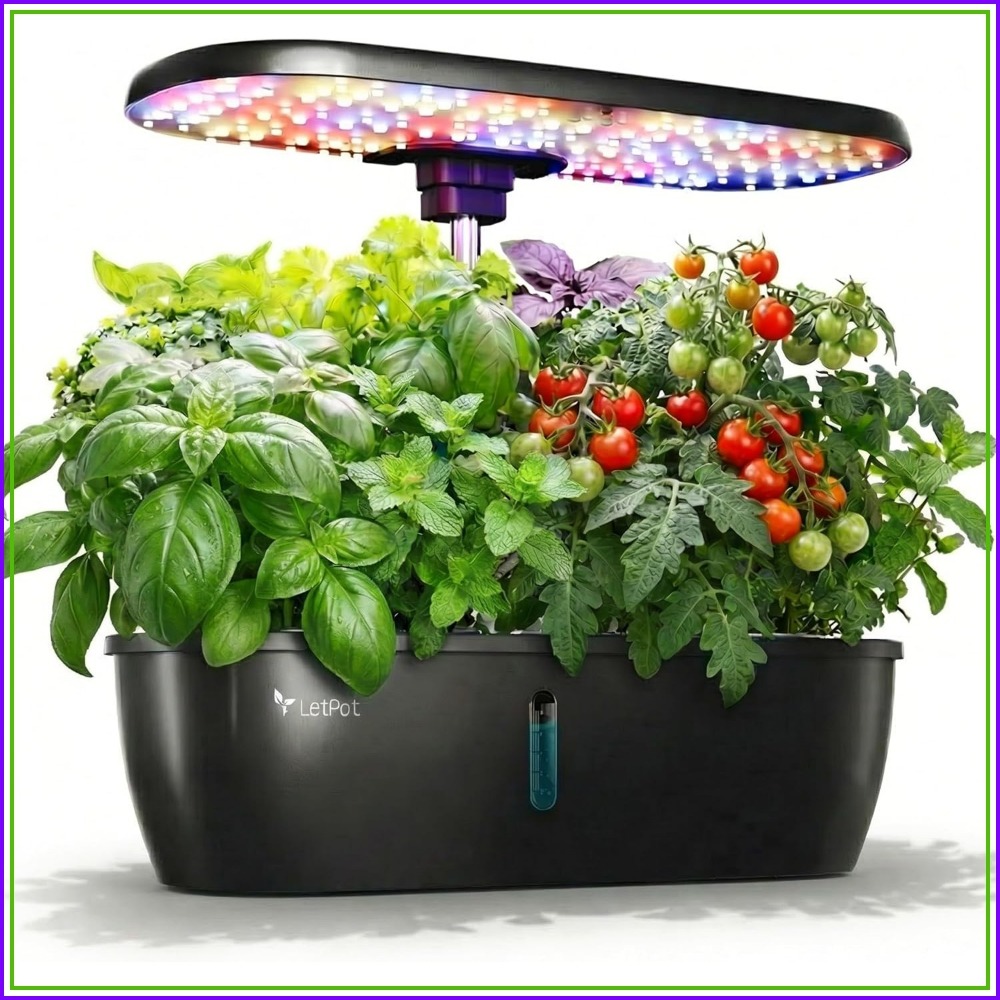 Indoor Herb Garden Grow Light Smart Kit - Kit de Jardim de Ervas Interno