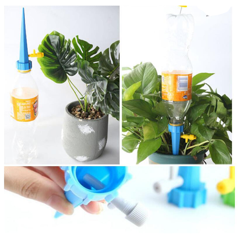 Automatic Plant Watering Spikes Drip Kit - Irrigação automática suprimentos de jardim kits