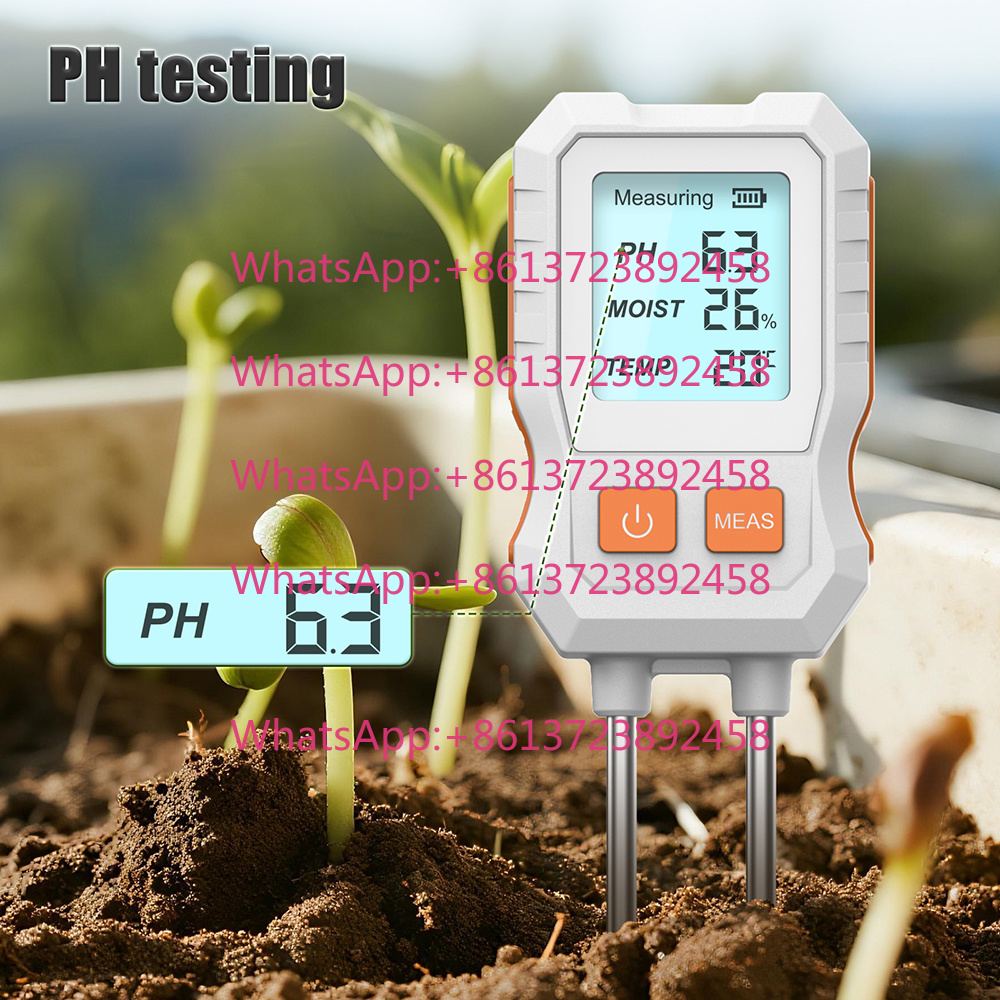 Soil Ph Meter 3 In 1 Moisture Sunlight - Medidor Digital de Solo SGS12 3/7