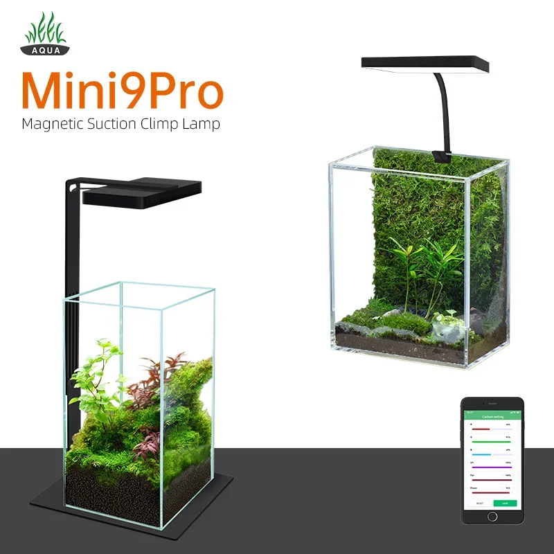 Plant Grow Light Full Spectrum Clip On - Luminária LED WEEK AQUA Mag Pro