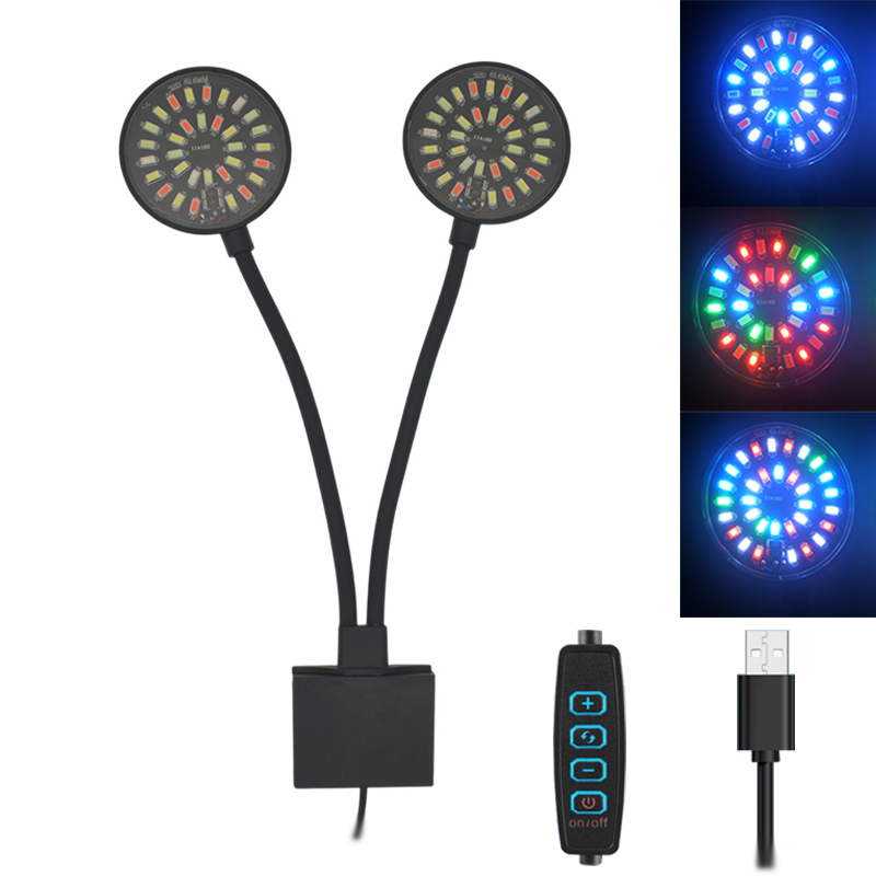 Plant Grow Light Full Spectrum Clip On - Usb aquário led luz tanque de