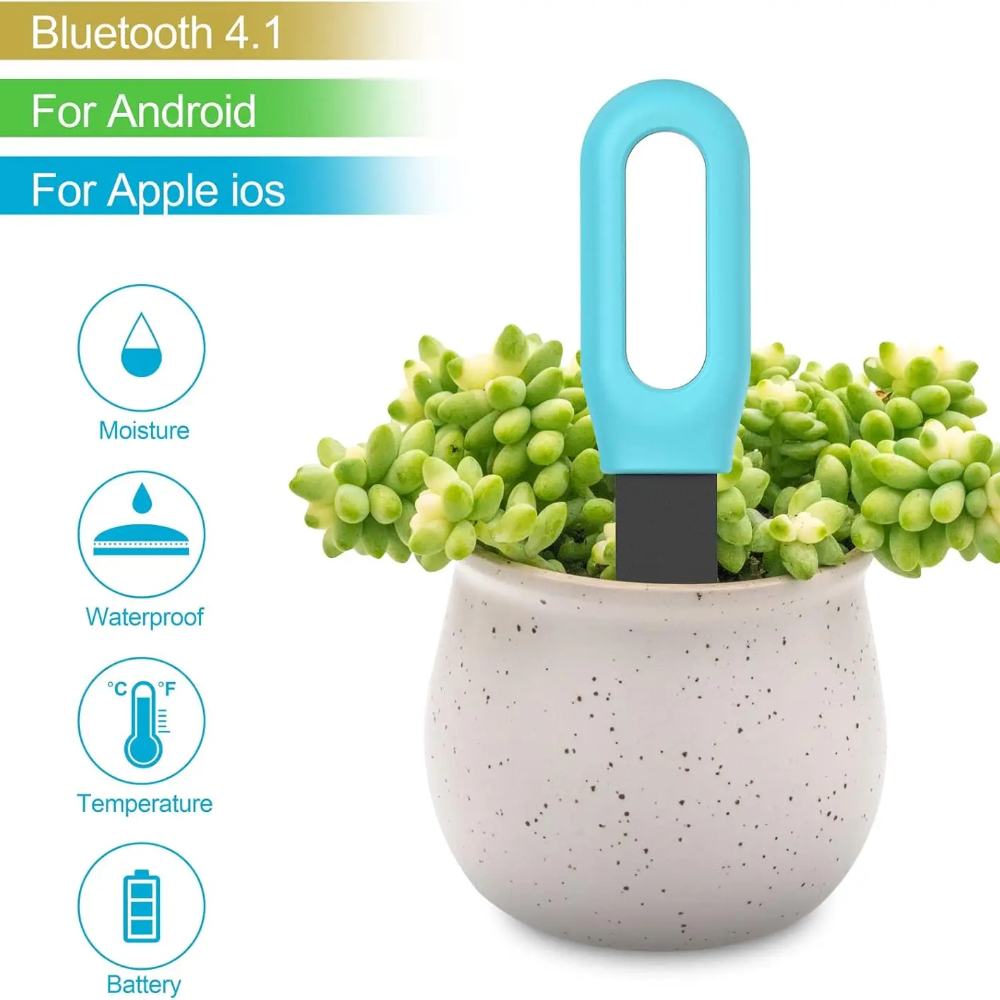 Wifi Soil Moisture Sensor Garden App - Wifi zigbee inteligente testador de solo