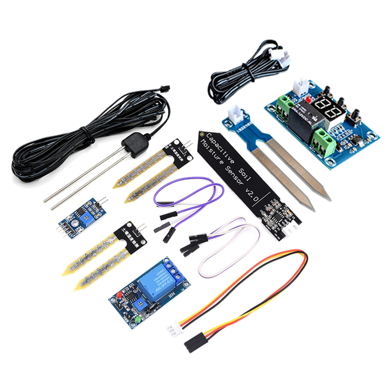 Soil Moisture Sensor Relay Module Arduino - Módulo capacitivo do sensor de umidade