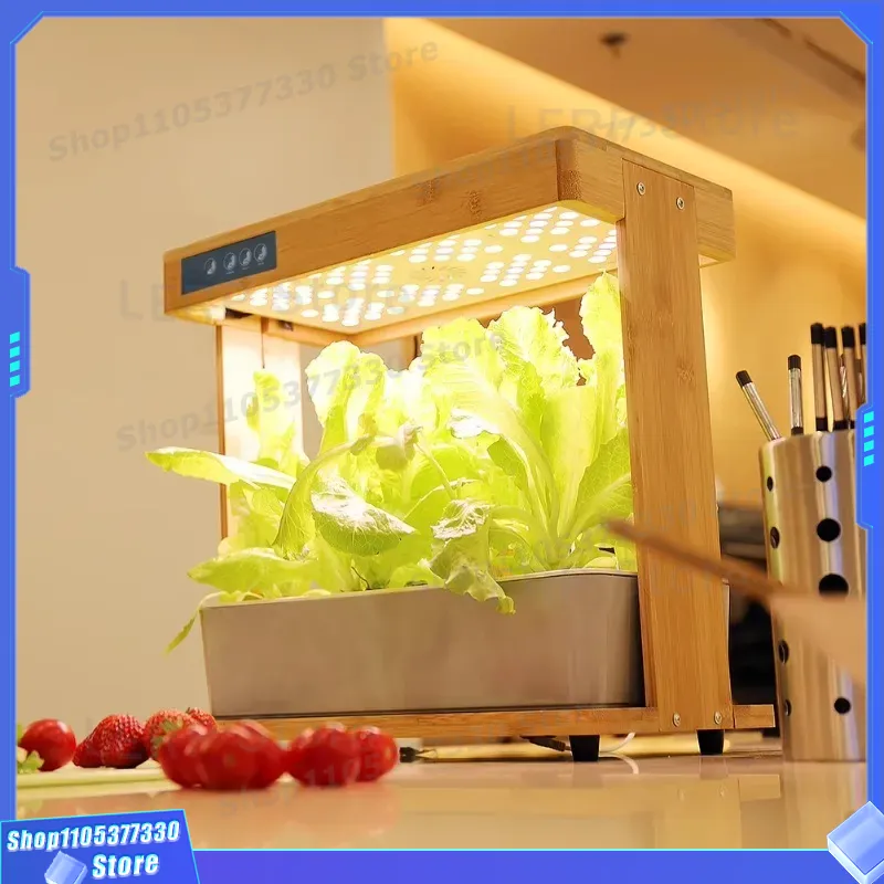 Indoor Herb Garden Grow Light Smart Kit - Sistema de Cultivo Hidropônico de 8