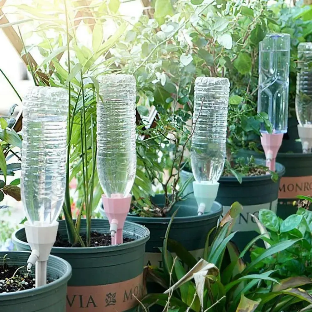 Automatic Plant Watering Spikes Drip Kit - Sistema de Irrigação por Gotejamento Ajustável