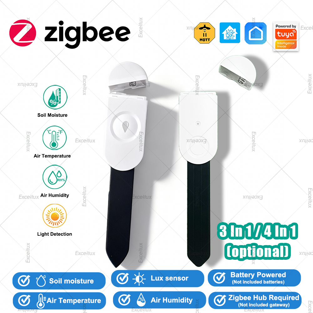 Tuya Zigbee Soil Moisture Temperature Sensor - Inteligente zigbee sensor de umidade do