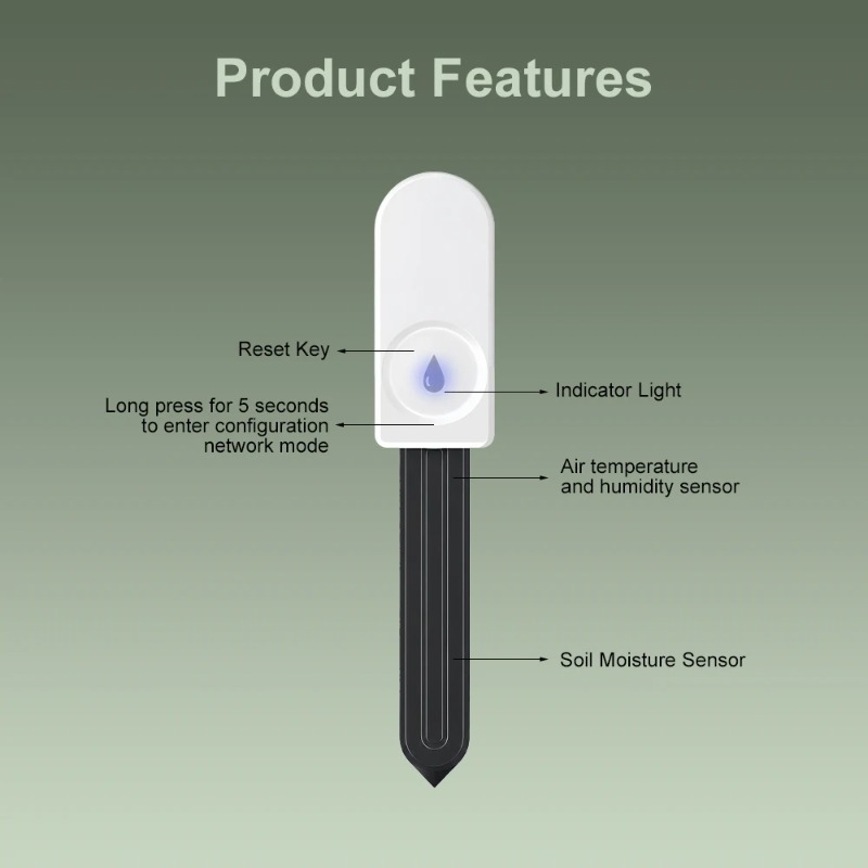 Sensor de Umidade do Solo Inte - Smart Plant Sensor Soil Moisture Meter avaliação e preço