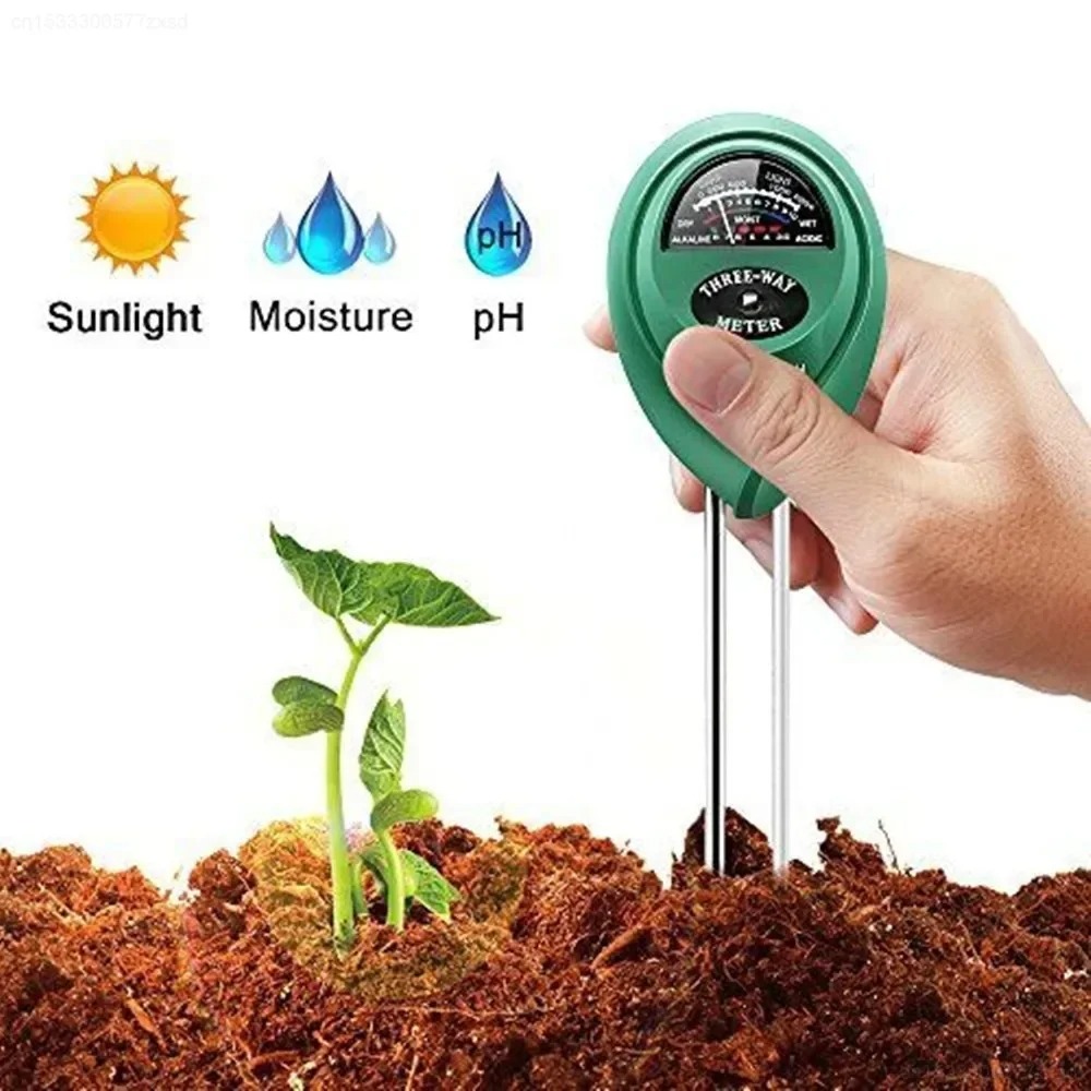 Medidor de pH do Solo 3 em 1,  - Soil Ph Meter 3 In 1 Moisture Sunlight avaliação e preço