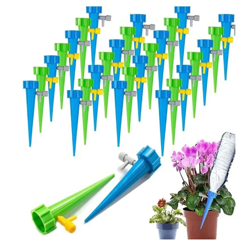 Sistema automático de irrigaçã - Automatic Plant Watering Spikes Drip Kit avaliação e preço