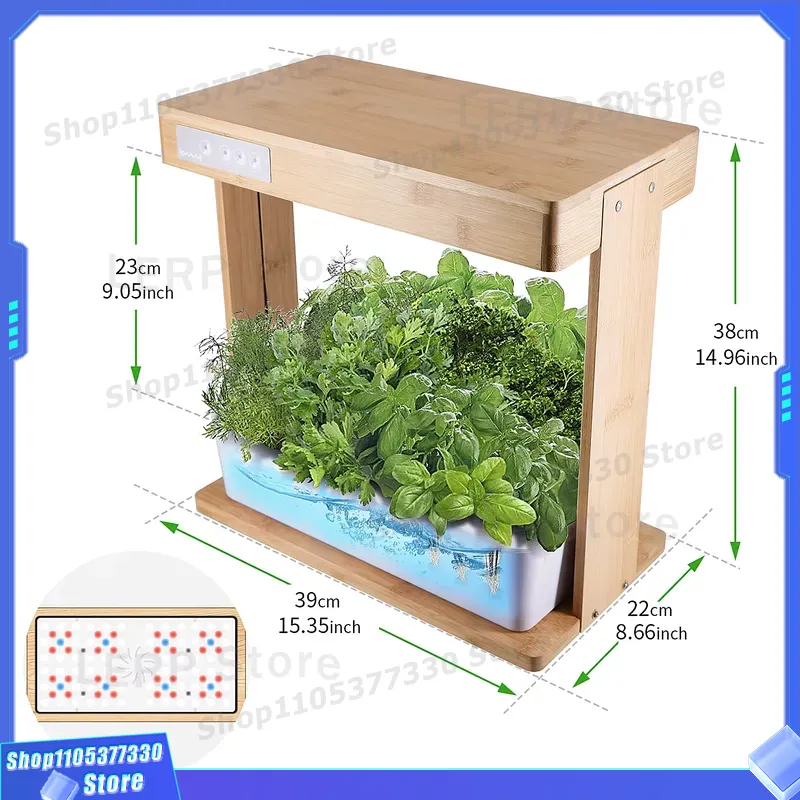 Kit de Jardim Hidropônico Inte - Indoor Herb Garden Grow Light Smart Kit avaliação e preço
