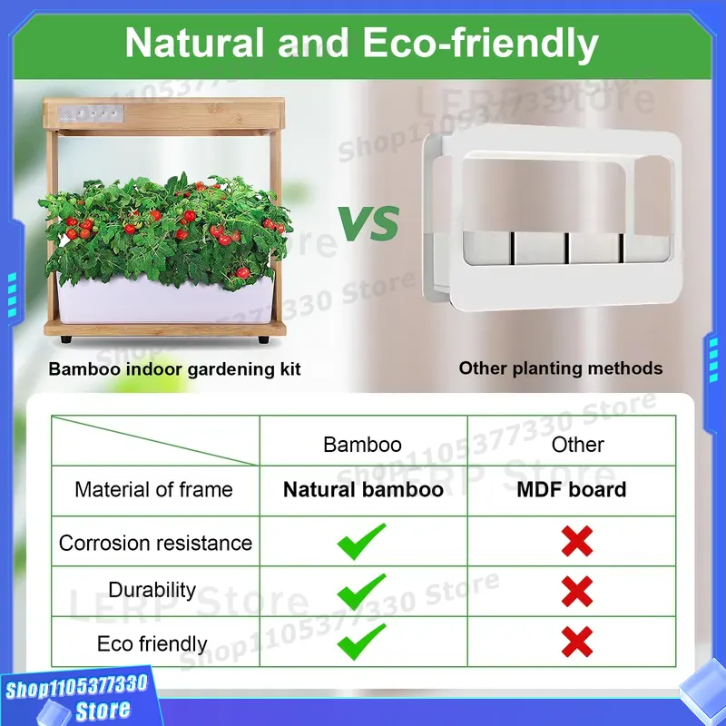 Kit de Jardim Hidropônico Inte - Indoor Herb Garden Grow Light Smart Kit avaliação e preço