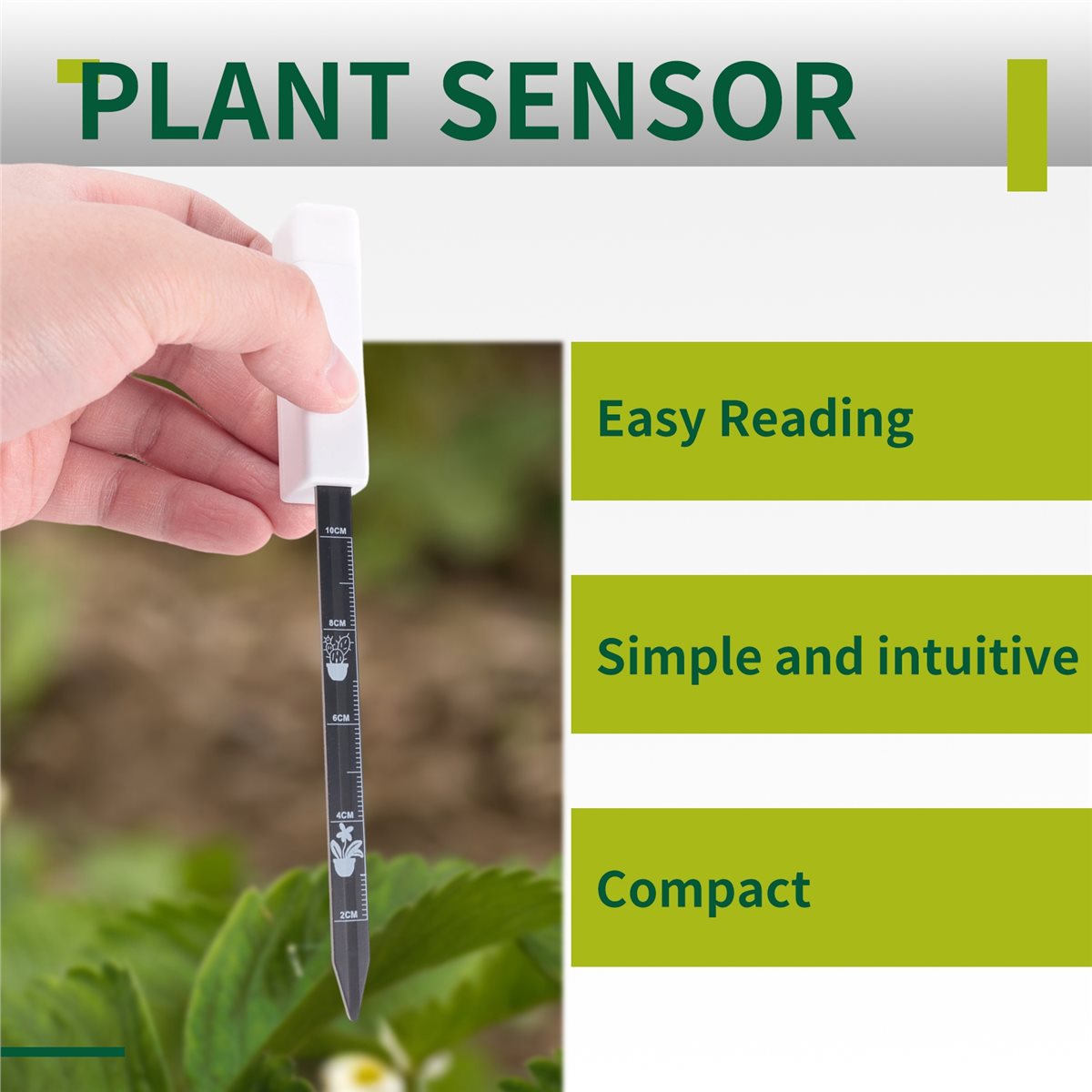 Medidor de Umidade do Solo Y17 - Smart Plant Sensor Soil Moisture Meter avaliação e preço