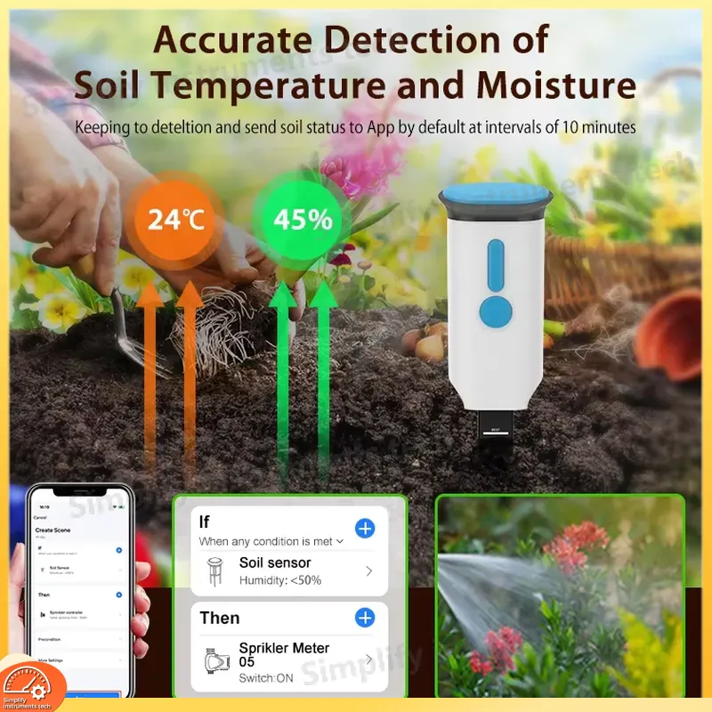 Sensor de Umidade do Solo WiFi - Wifi Soil Moisture Sensor Garden App avaliação e preço
