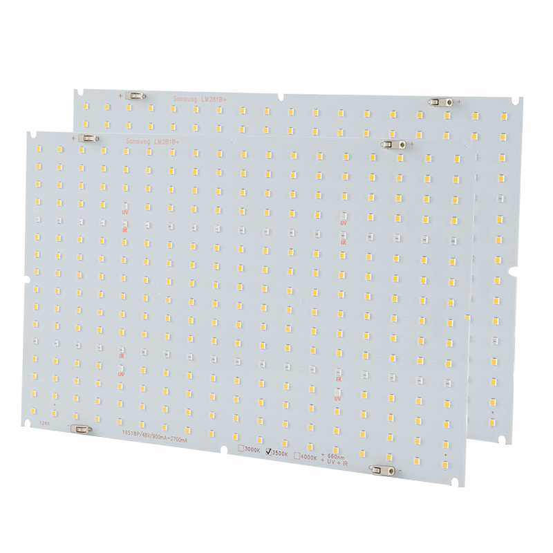 2x120w qb288 lm281b + espectro - Plant Grow Light Full Spectrum Clip On avaliação e preço