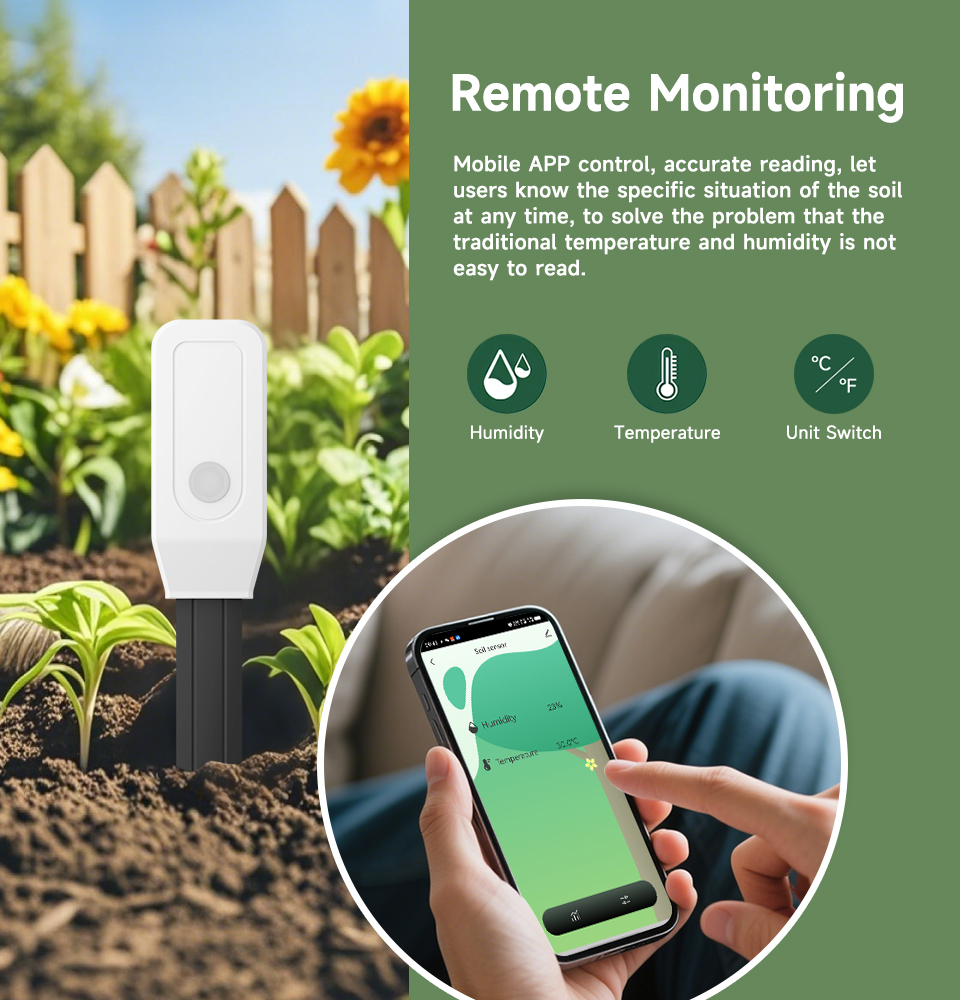 Sensor Inteligente de Teste de - Smart Plant Sensor Soil Moisture Meter avaliação e preço