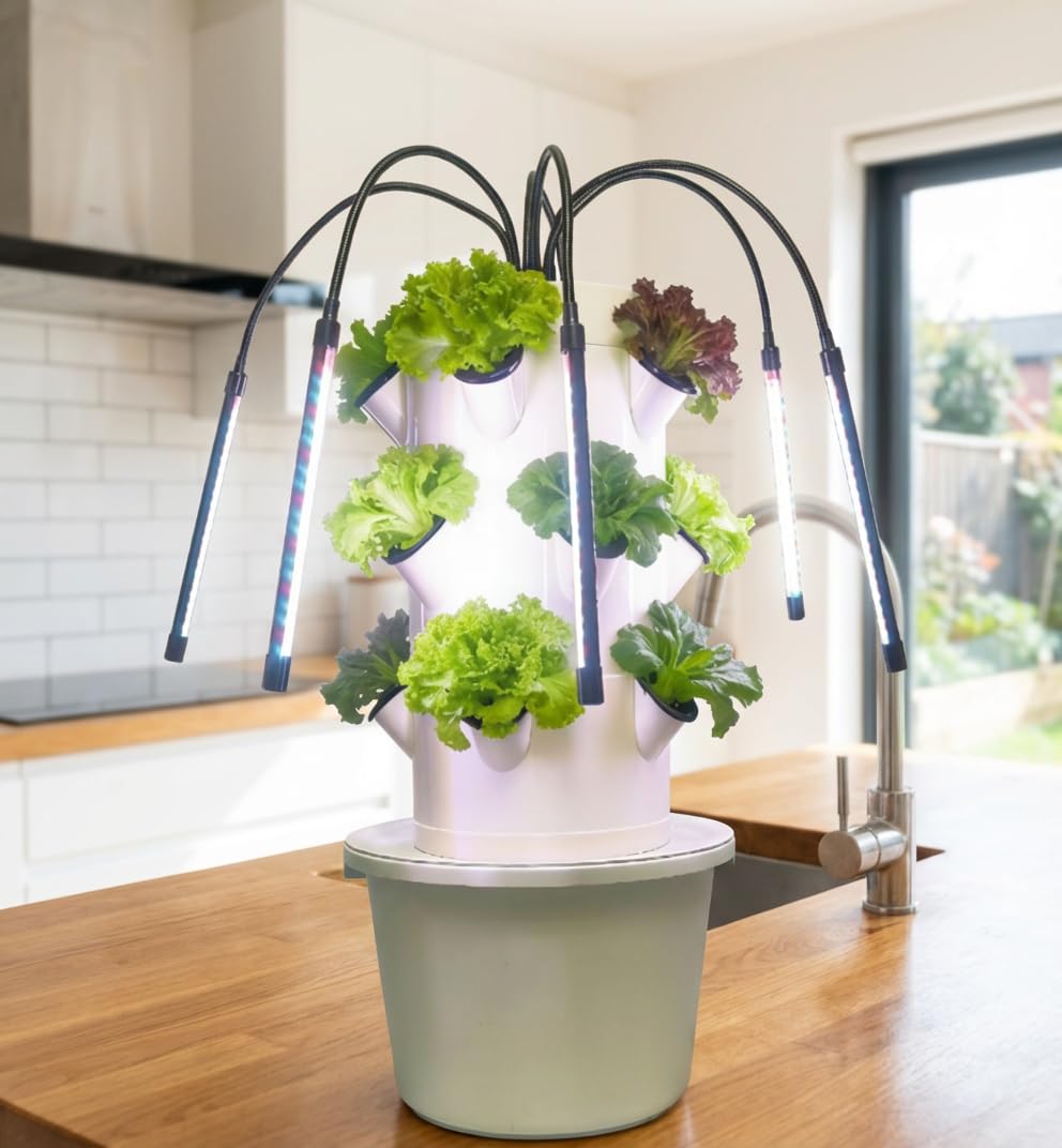 Sistema de Cultivo Hidropônico - Indoor Herb Garden Grow Light Smart Kit avaliação e preço