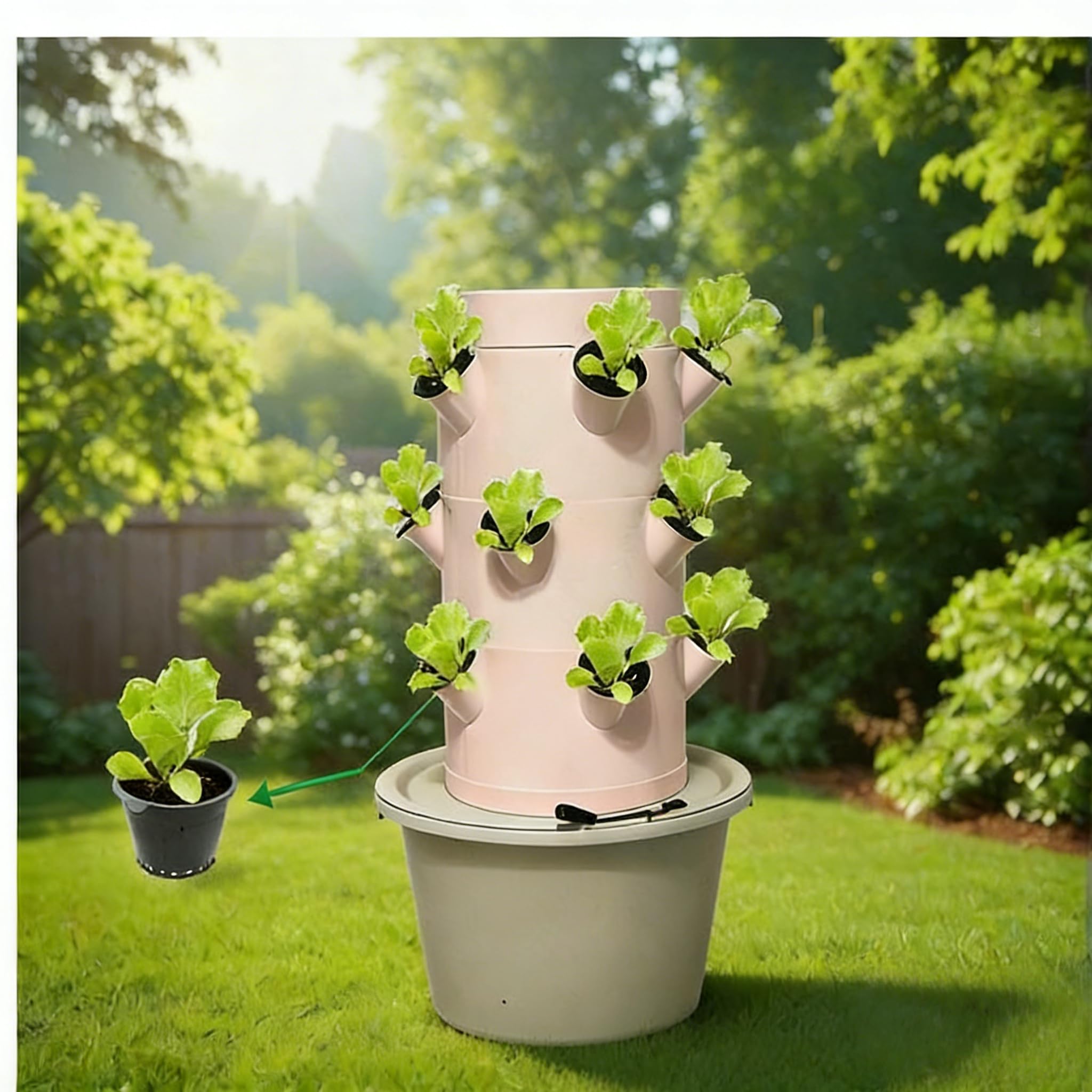 Sistema de Cultivo Hidropônico - Indoor Herb Garden Grow Light Smart Kit avaliação e preço