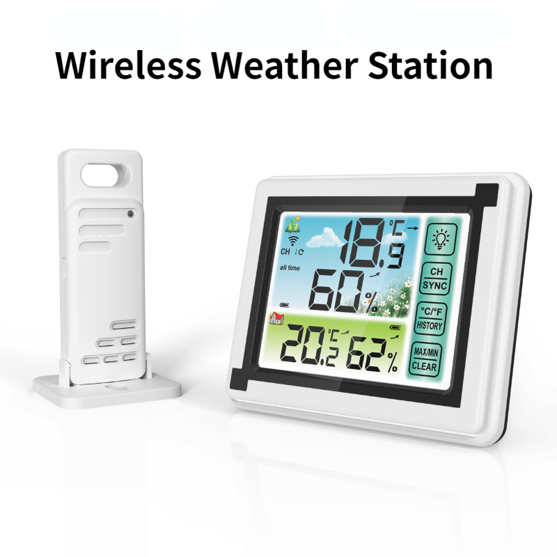 Estação meteorológica digital  - Wireless Weather Station Indoor Outdoor avaliação e preço