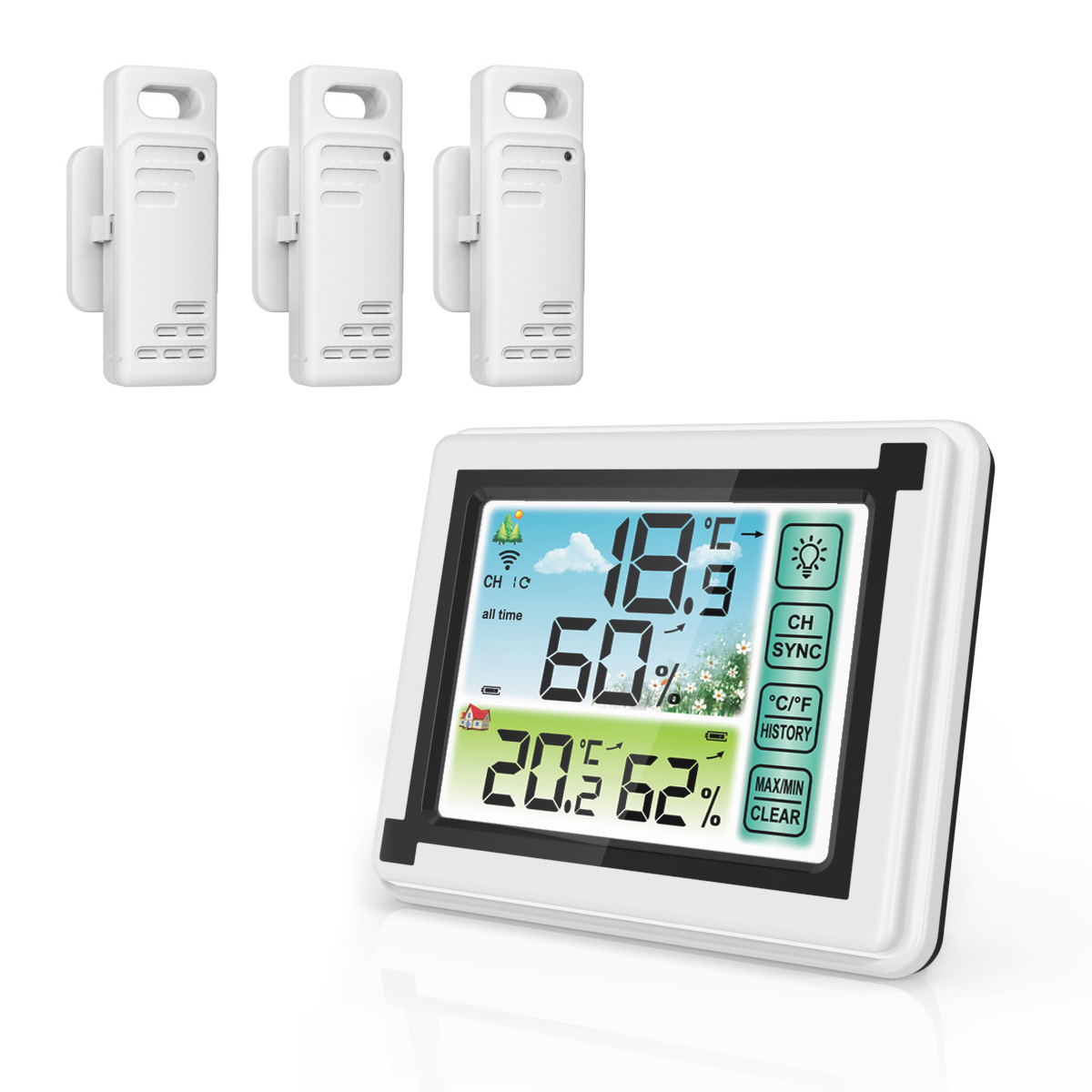 Estação meteorológica digital  - Wireless Weather Station Indoor Outdoor avaliação e preço