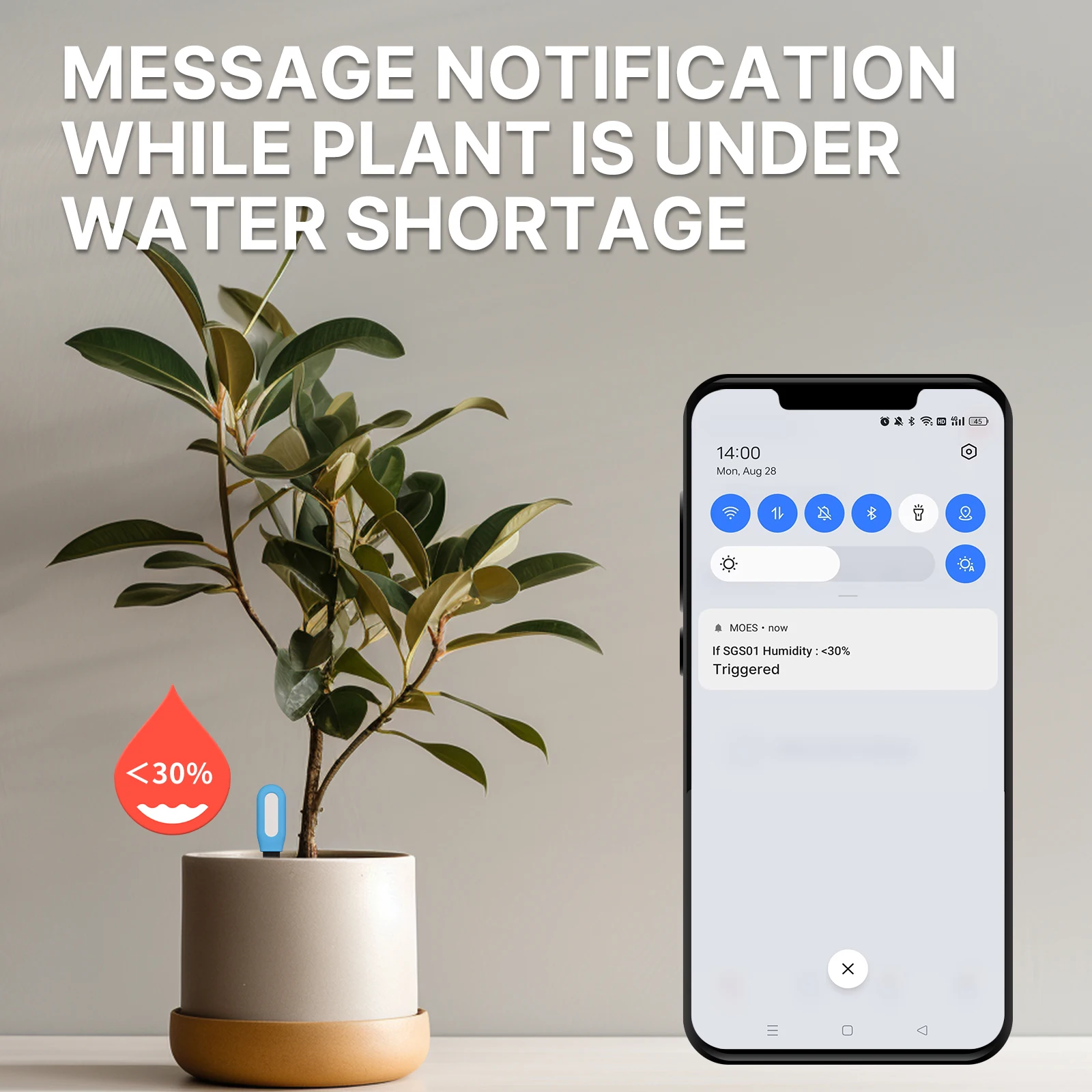 Medidor de Umidade e Temperatu - Smart Plant Sensor Soil Moisture Meter avaliação e preço