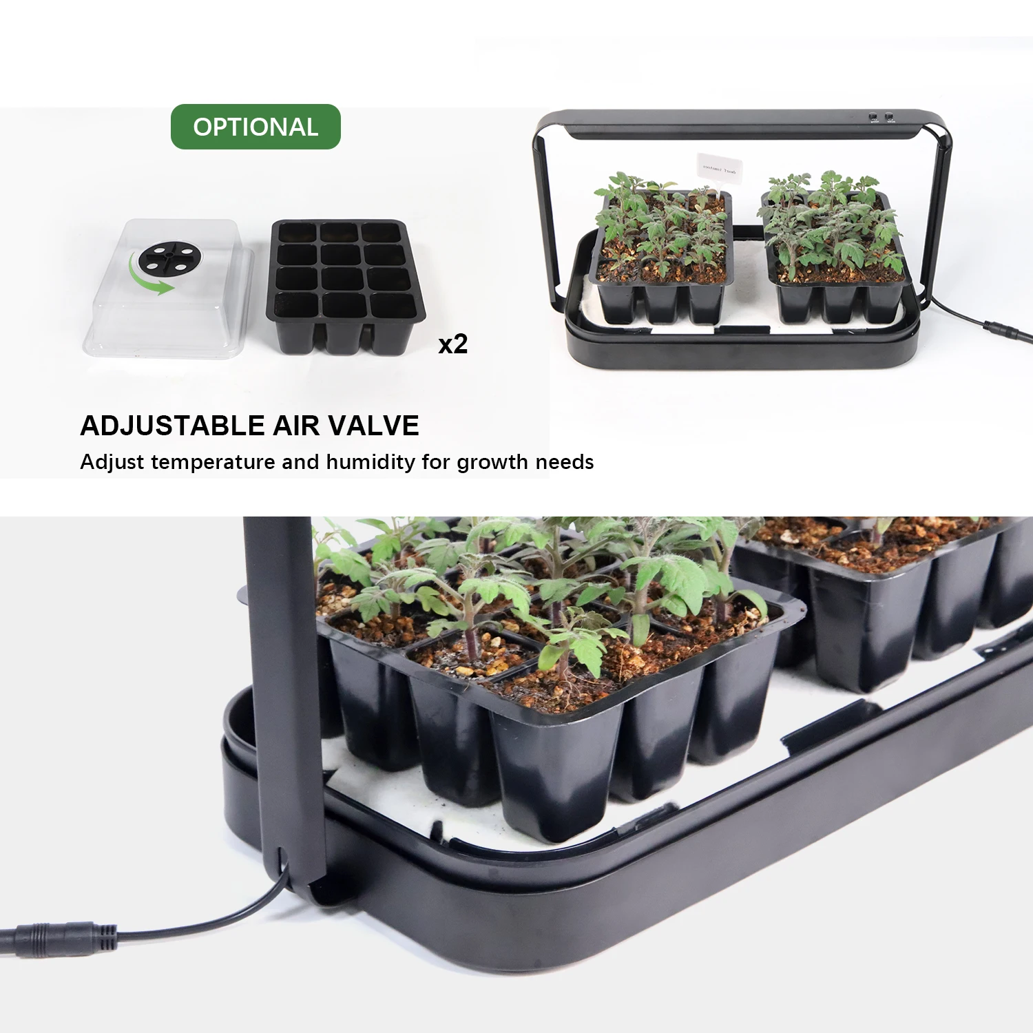 Sistema de Cultivo Doméstico I - Indoor Herb Garden Grow Light Smart Kit avaliação e preço