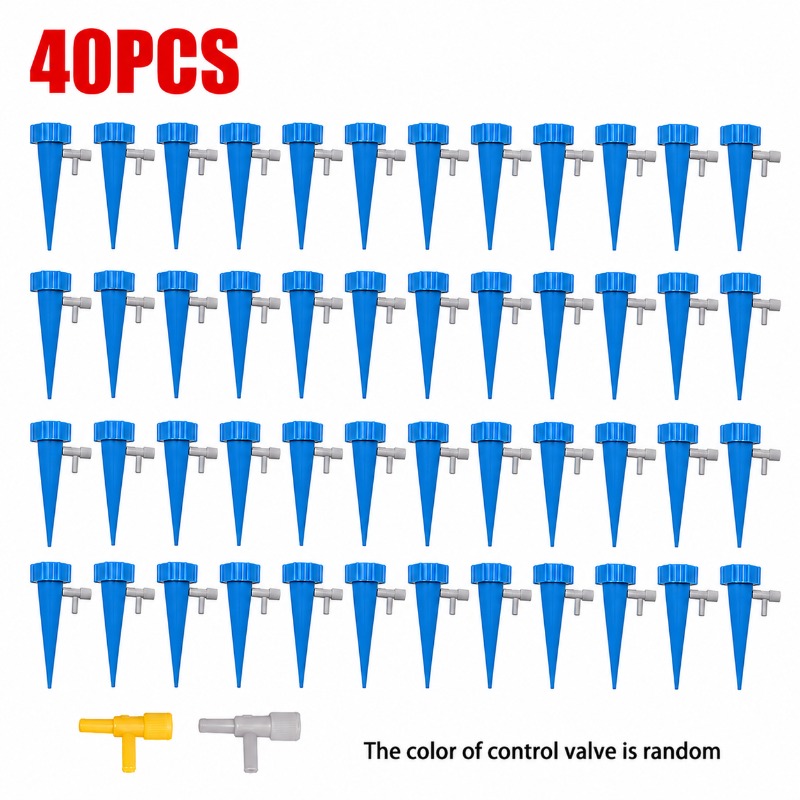 10/40 peças de irrigador autom - Automatic Plant Watering Spikes Drip Kit avaliação e preço