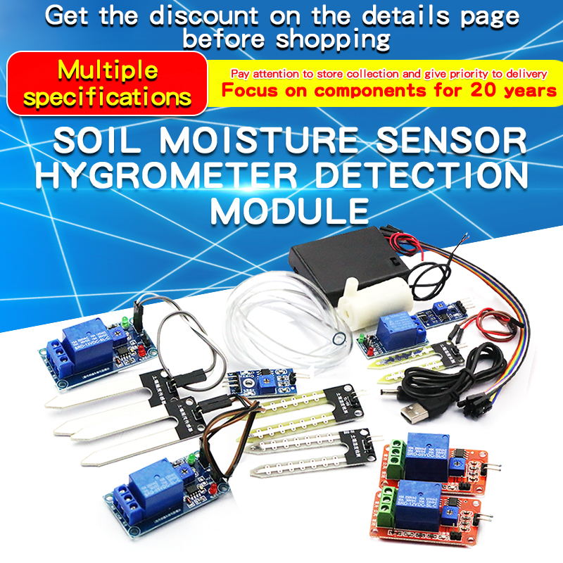 Módulo Sensor de Umidade do So - Soil Moisture Sensor Relay Module Arduino avaliação e preço
