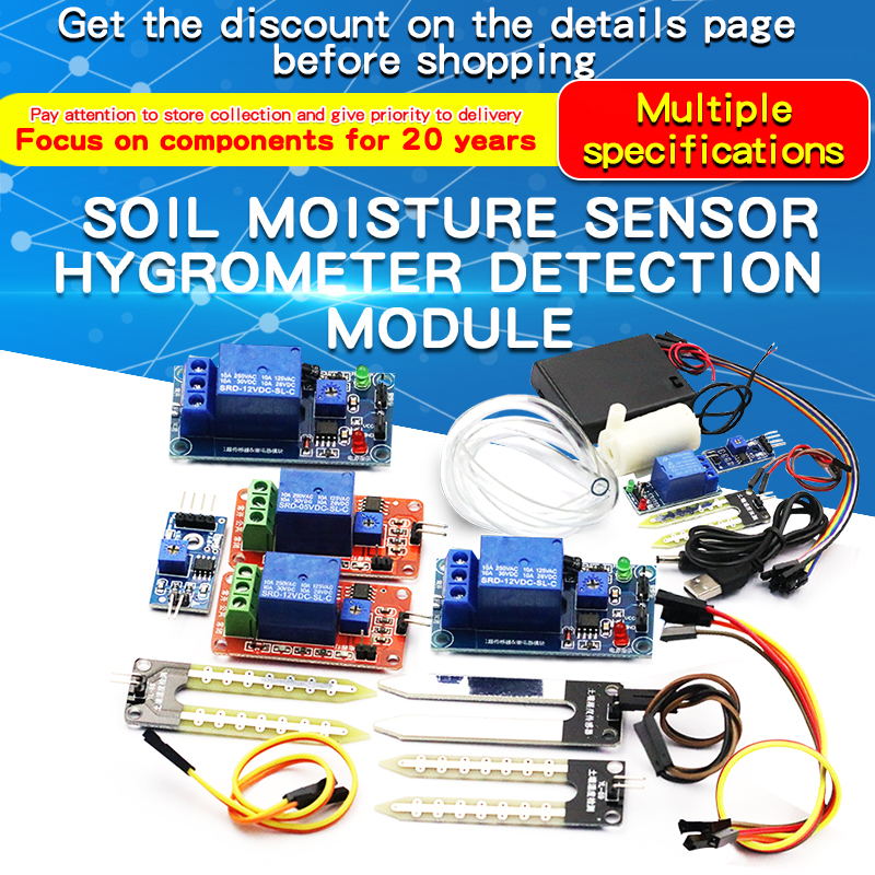 Módulo Sensor de Umidade do So - Soil Moisture Sensor Relay Module Arduino avaliação e preço