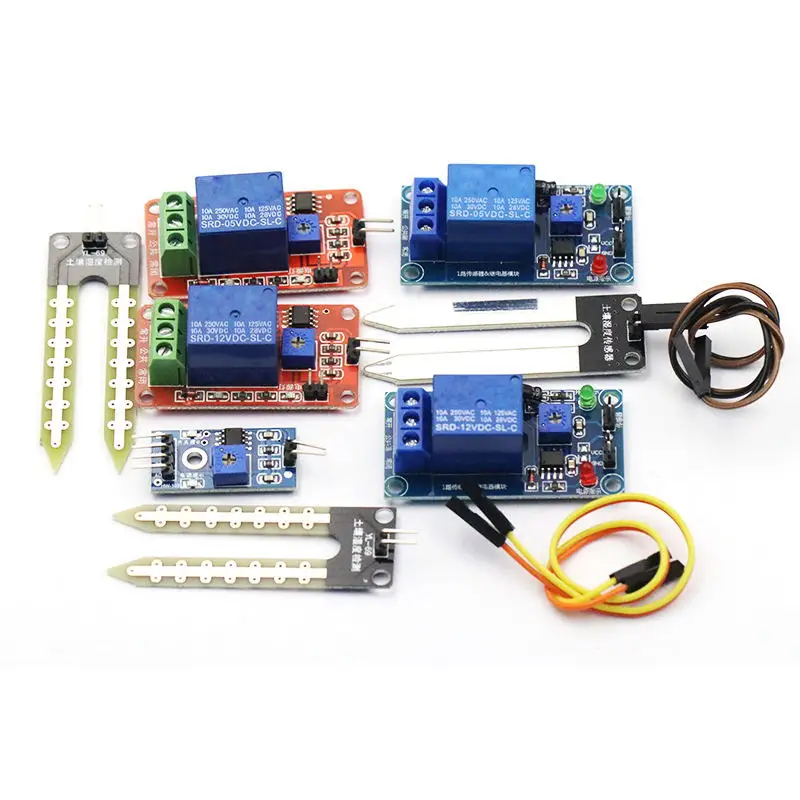 Módulo Sensor de Umidade do So - Soil Moisture Sensor Relay Module Arduino avaliação e preço
