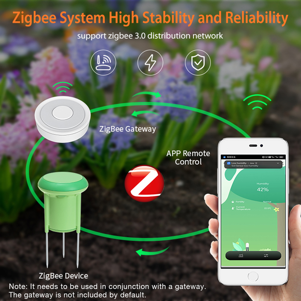 Tuya wifi sensor de solo intel - Wifi Soil Moisture Sensor Garden App avaliação e preço