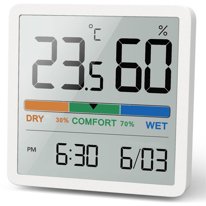 NOKLEAD Medidor de umidade e t - Wireless Weather Station Indoor Outdoor avaliação e preço