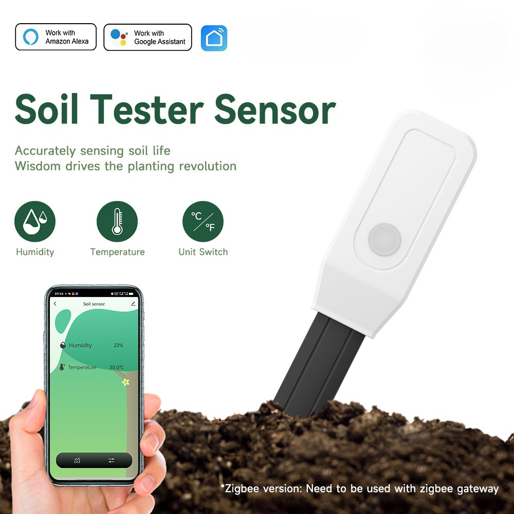 Sensor de Umidade e Temperatur - Wifi Soil Moisture Sensor Garden App avaliação e preço