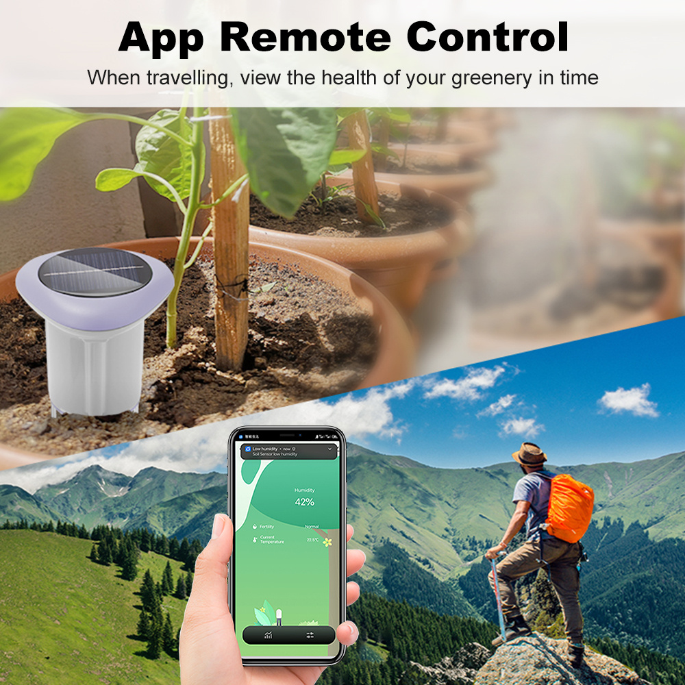 Sensor de Solo Solar Inteligen - Smart Plant Sensor Soil Moisture Meter avaliação e preço