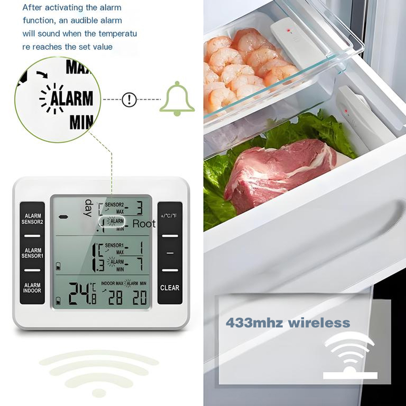 Estação meteorológica sem fio  - Wireless Weather Station Indoor Outdoor avaliação e preço