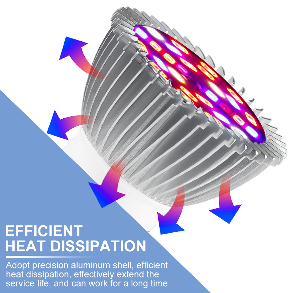 Lâmpada LED de Crescimento par - Plant Grow Light Full Spectrum Clip On avaliação e preço