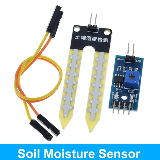 Módulo sensor capacitivo de hu - Soil Moisture Sensor Relay Module Arduino avaliação e preço