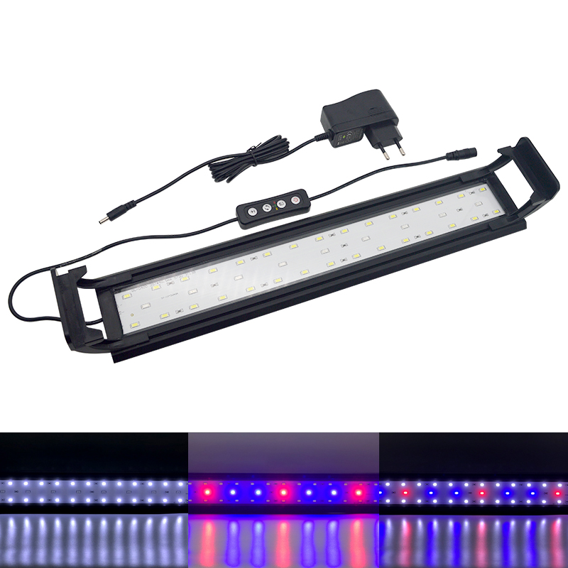 Luz led para aquário, 16-64cm, - Plant Grow Light Full Spectrum Clip On avaliação e preço