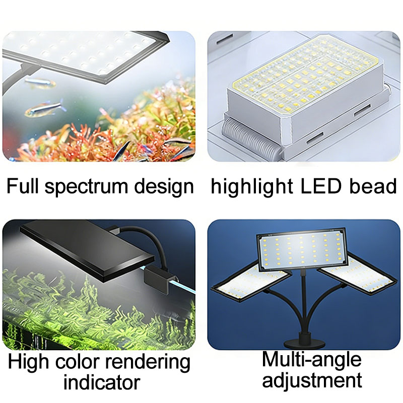 Luz LED de espectro completo p - Plant Grow Light Full Spectrum Clip On avaliação e preço