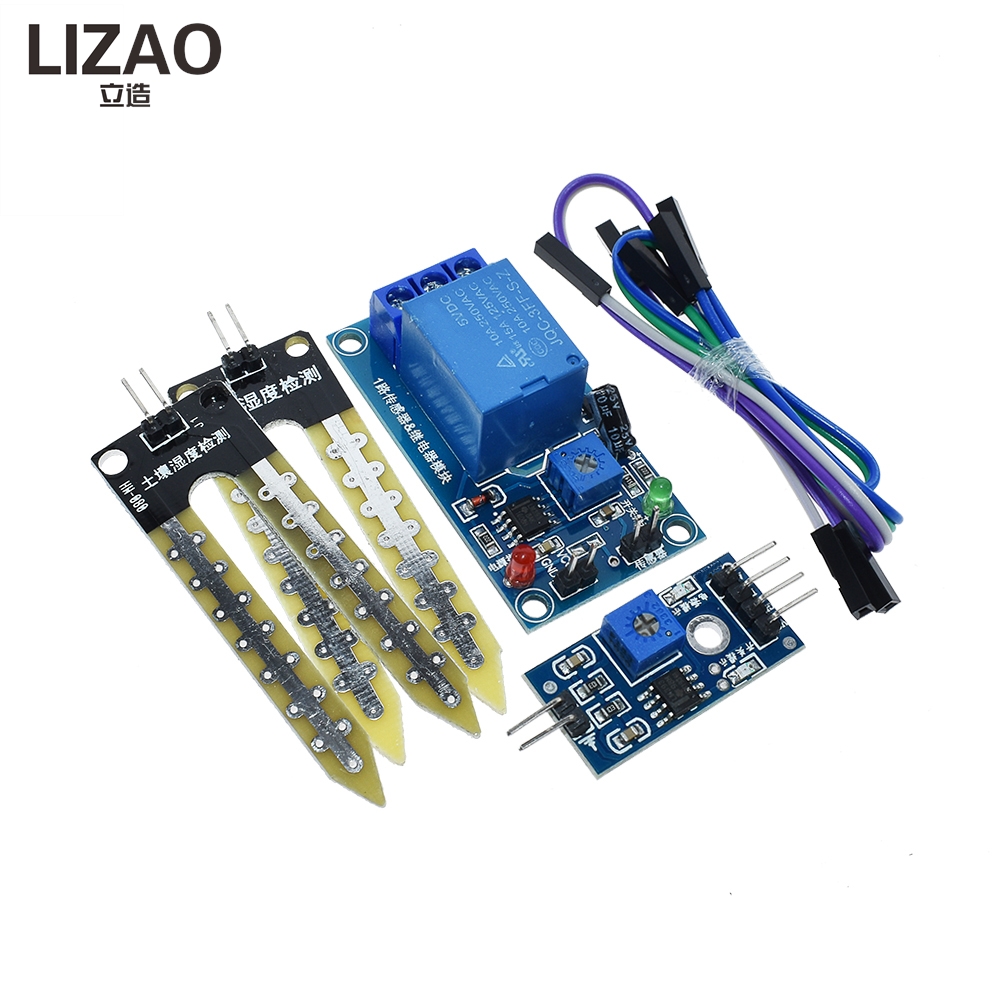 Módulo de Controle de Sensor d - Soil Moisture Sensor Relay Module Arduino avaliação e preço