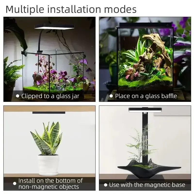 Luminária LED WEEK AQUA Mag Pr - Plant Grow Light Full Spectrum Clip On avaliação e preço