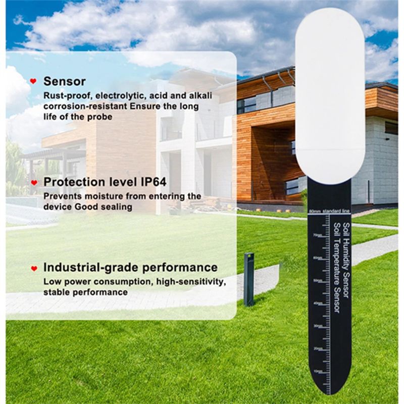 Medidor de Umidade e Temperatu - Smart Plant Sensor Soil Moisture Meter avaliação e preço