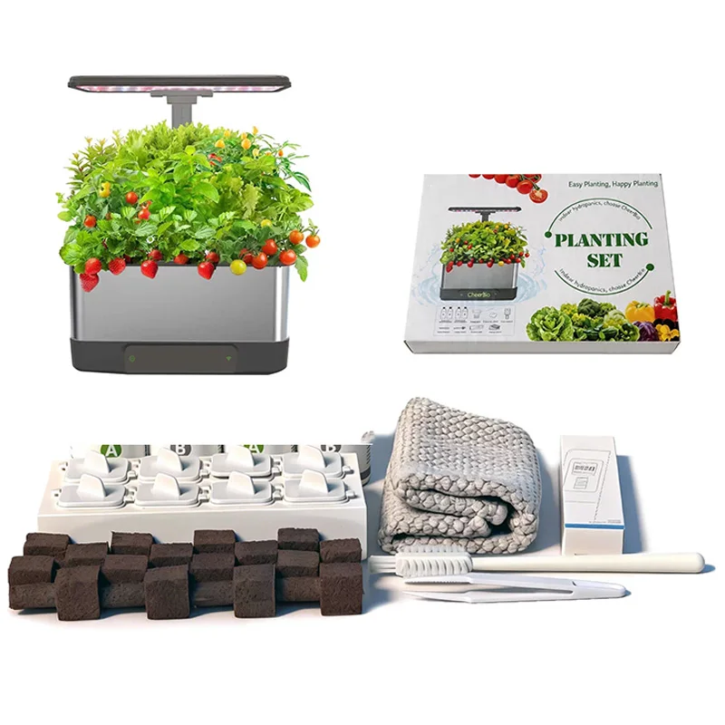 Kit de Sistema de Cultivo Hidr - Indoor Herb Garden Grow Light Smart Kit avaliação e preço