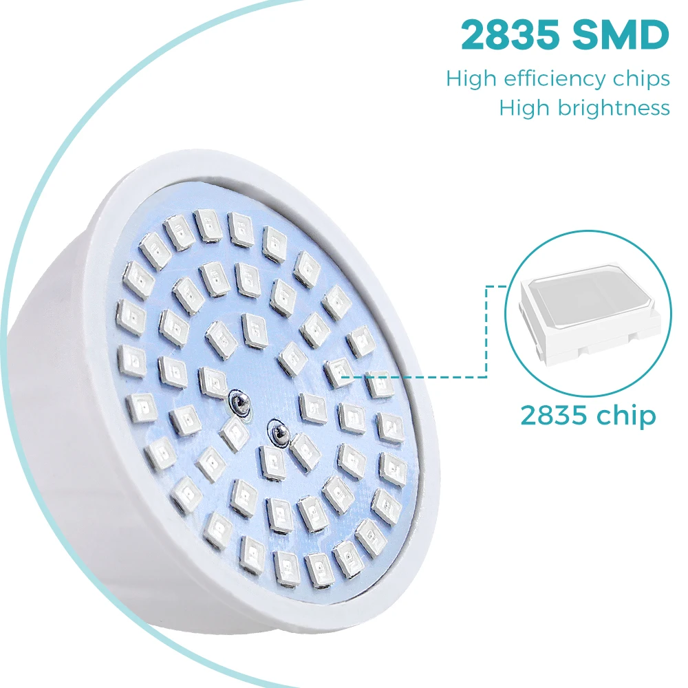 Lâmpada LED de Crescimento E27 - Plant Grow Light Full Spectrum Clip On avaliação e preço