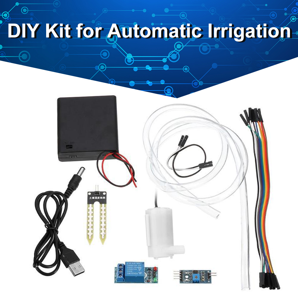 1-10x sistema de irrigação aut - Soil Moisture Sensor Relay Module Arduino avaliação e preço