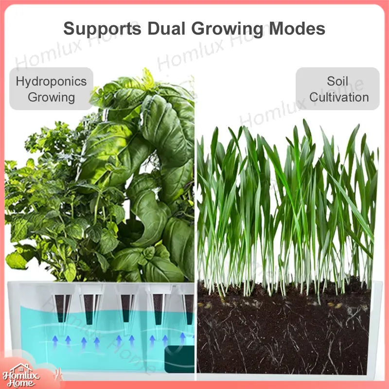 Sistema de Cultivo Hidropônico - Indoor Herb Garden Grow Light Smart Kit avaliação e preço