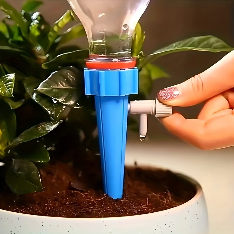 Sistema de irrigação por gotej - Automatic Plant Watering Spikes Drip Kit avaliação e preço