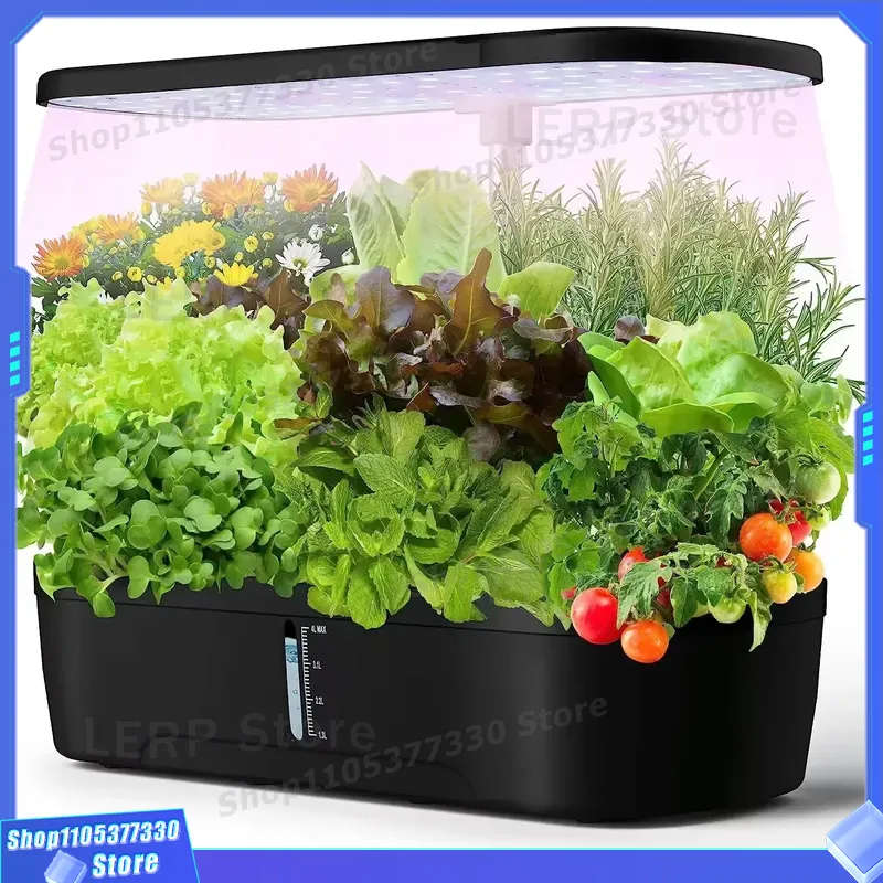 Sistema de Cultivo Hidropônico - Indoor Herb Garden Grow Light Smart Kit avaliação e preço