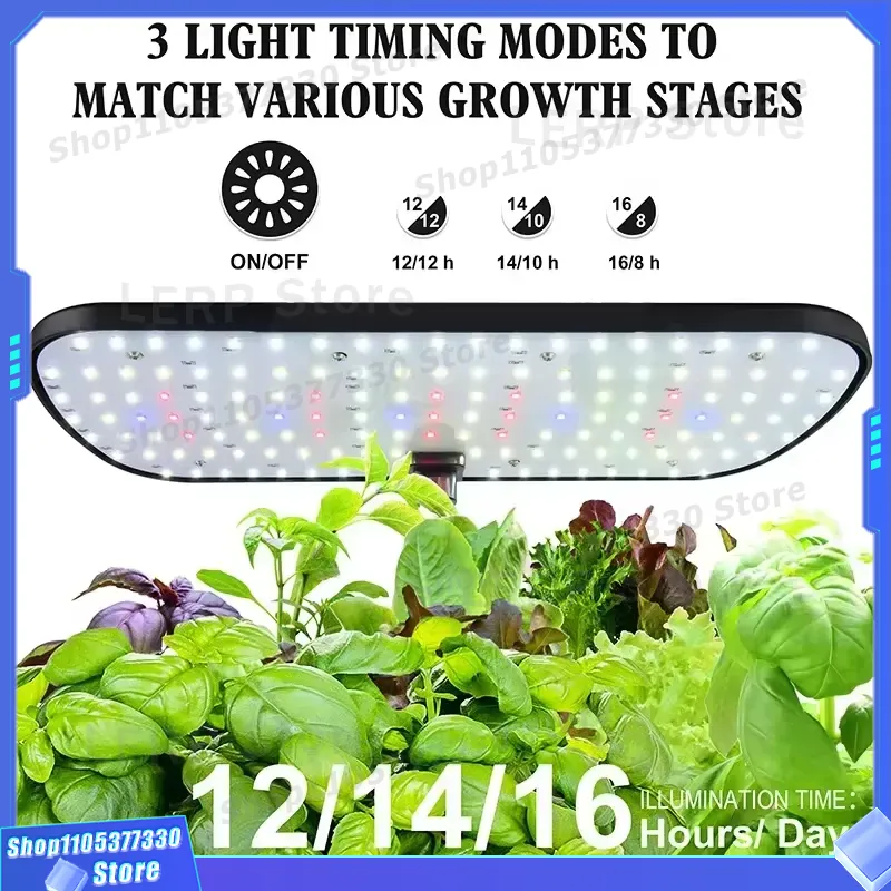 Sistema de Cultivo Hidropônico - Indoor Herb Garden Grow Light Smart Kit avaliação e preço
