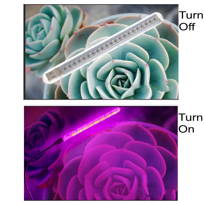 Portátil USB LED Planta Cresce - Plant Grow Light Full Spectrum Clip On avaliação e preço